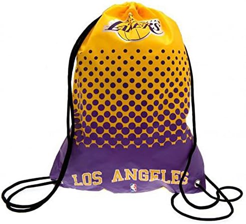 LA Lakers Fade Gym Bag (One Size) (Yellow/Purple)