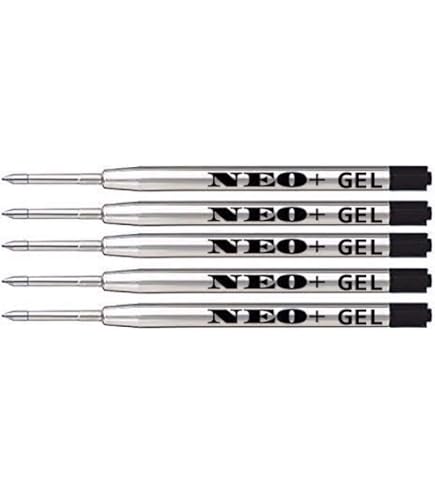 Jaymo 1950369/1950370/1950371 - Misura 98 mm di lunghezza - 6 ricariche per penna a sfera G2 viola