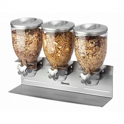 Bartscher Distributeur de céréales triple