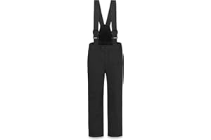 ‎NORMANI normani Kinder Thermohose Winterhose Skihose - Wasserdicht 11000 mm - für Jungen und Mädchen mit abnehmbaren Hosenträgern, verstärkten Knie- und Gesäßbereich