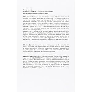 Cosa conta. Pubblici, modelli economici e metriche della televisione contemporanea