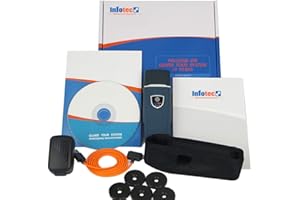 INFOTEC WÄCHTERKONTROLLSYSTEME E.K. Wächterkontrollsystem WKS-System I Blue Pen V I kontaktloses Lesen von Tags I Mobile Zeiterfassung I Arbeitszeiterfassung I offline & online nutzbar I Komplettes Set I Lizenzfreie Anwendungssoftware