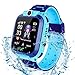 Produktbild Bhdlovely Kinder SmartWatch Digital Camera Watch with Games, Taschenlampe and 1.44 inch Touch LCD for Boys Girls Birthday (Blau) (S12BIUE)