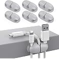 30 Stück Kabelhalter Selbstklebend – 25×18 Mm, Wiederverwendbar Für Schreibtisch & Heimkino