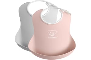 BabyBjörn Haklapp 2-pack, Grå