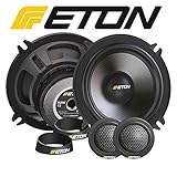 Hochwertige Glas-/Papiermembrane, 25mm Gewebehochtöner, hoher Wirkungsgrad, 13cm Lautsprecher, Komponentensystem