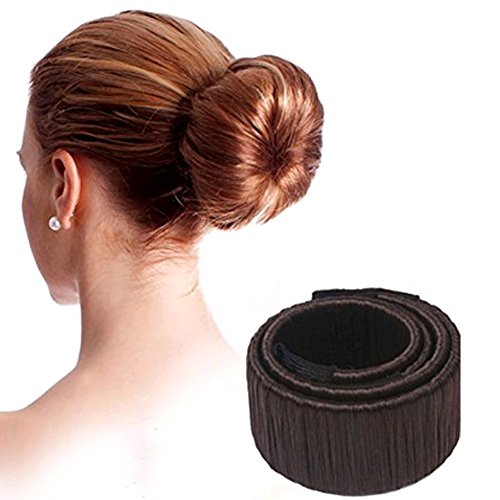 Da.Wa Mode Frisur Damen Fashion Haarstyling Tool Donut Hair Bun Maker Fashion Haare Dutt Styling Werkzeug-Brautfrisur Brautschmuck Haarknoten Frisurenhilfe Haarzopf - Perfekt für lange Haare,set of 1