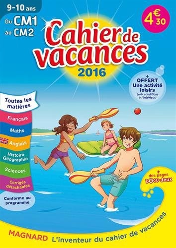 Download Cahier de vacances du CM1 au CM2 Download Cahier de vacances du CM1 au CM2