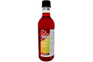 Zero Passionsfrukt Soda-koncentrat | 1 flaska 500 ml ger 12,5 liter | utan socker | för kolsyremaskin | läsk | färdig dryck