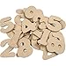 Wooden Numbers - Assortment, H: 4 cm, MDF, 30 asstd