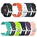 Produktbild Duk3ichton Uhrenarmband Universal 22mm Silikon Uhrenarmband Ersatz Für Huawei Watch GT 46mm Jaspis