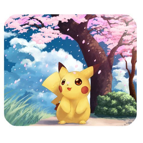 Alfombrilla de rat n de Pikachu 2 Pokemon de flores de cerezo dise o de calidad Alfombrilla de rat n de Pikachu 2 Pokemon de flores de cerezo dise o de calidad
