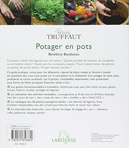 Livres Couvertures de Potager en pots