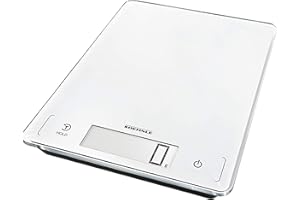 Soehnle Page Profi 300 Bilancia pesa alimenti digitale, Bilancia da cucina da 1 g a 20 kg compatta ed elegante, Bilancia cucina digitale – bianco