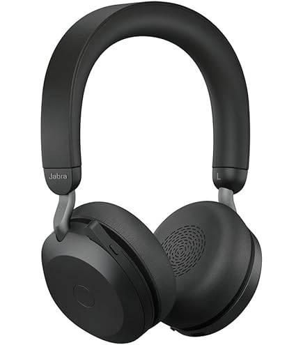 Jabra Evolve2 65 Casque PC Sans Fil - Casque Audio Certifié UC