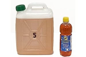 KREA Liquido concentrato per Bolle di Sapone giganti per Realizzare 5 Litri di Liquido Bolle di Sapone. Adatto a Bambini, sparabolle Elettrico, Corde, Bacchette, Bolle di Sapone Matrimonio. (1 Pezzo)