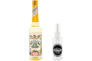 Aromasenses - Agua Florida 270 ml Amarilla de Perú + 1 Spray Dosificador 50 ml Aromasenses | Murray & Lanman | 100% Original | Limpieza Chamánica | Protección Espiritual y Limpieza.