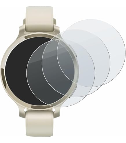Savvies 4 Pièces Full-Screen Ecran Protection pour Garmin vivoactive 3 Savvies 4 Pièces Full-Screen Ecran Protection pour Garmin vivoactive 3