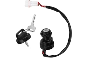 MABUTINGTI Interruttore chiave di accensione per Yama-ha Raptor 125/250 / 350 Grizzly 125/350 Warrior 350 Bruin 250/350 Big Bear 250 Wolverine 350 Bear Tracker 250 2002-2014 Raptor 660 700 2001-2008