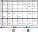 Produktbild A3 Magnetische Abwischbare Familienplaner Magnettafel * schwarz-weiße Version * – Kühlschrank Whiteboard Aufgaben Planer von Plan Smart BONUS: 3 Qualität Dry Erase Marker