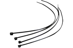 CatEye Unisex Adult 4 x Zip Ties Computer Bracket Cycle Computers - Black, NO SIZE