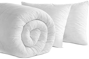 Rohi Anti-Allergy Single Duvet 10.5 Tog with 2 Deluxe Pillows – Midweight – Luxurious Comfort All Season Duvet – Soft & Breathable Corvin Quilt