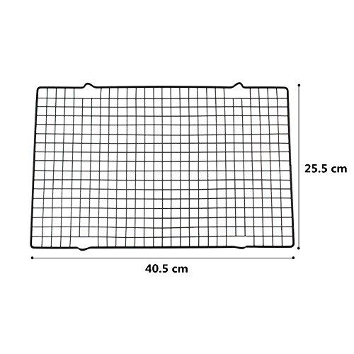 Katech Cooling Rack High Qualität Backen Kuchen Kühlung Grid Rack Gute Küche Werkzeug für Cupcakes, Kekse, Gebäck, Kuchen, Gebäck und Brot - 4
