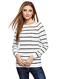 Elegante jersey de rayas en contraste ideal para crear un estilo casual