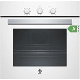 Balay, Multifunction Oven, 5 Functions, White/Stainless Steel, 3HB2010B0 | Cook up to 3 levels at once and without mixing odo