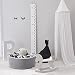 Produktbild Wonder Space Prinzessin Pom Poms Baldachin, 240cm Bett Kuppel Betthimmel Moskitonetz aus Baumwolle, Insektenschutz Bettvorhang Zelt fürs Innen Schlafzimmer Dekoration Baby Kinder Kinderzimme, Weiß