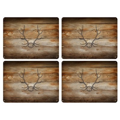 Preisvergleich Produktbild Pimpernel Lodge Placemats - Set of 4 by Pimpernel