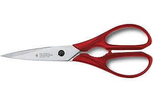 Victorinox 7.6363 Ciseaux Cuisine 20 cm Inox Manche Nylon Rouge