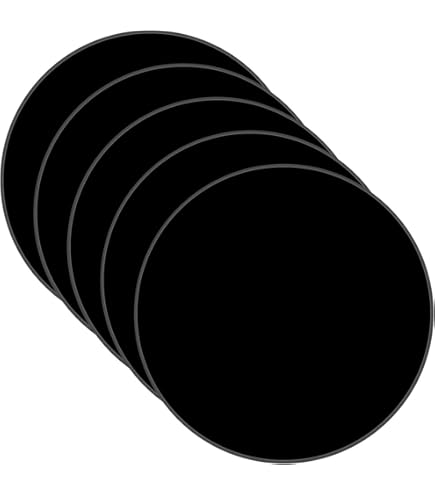 Couleur Pastel Disques Acryliques En Plastique Personnalisé Rond Cercle