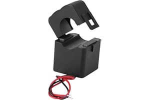 Uadme Current Transformer Clamp, PZCT-02 Split Coil Sensor for 100A Energy Meter, Small Home Snap Joint Structure Core CT Clamp