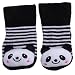 Hangqiao Non-Slip Shoes Socks For Baby Kids Long Slippers Socks, Panda