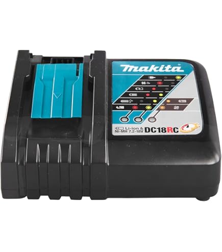 Chargeur De Batterie 18V 5.0Ah Lithium-Ion 3A DC18RC 100-240V Pour