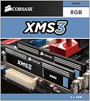 Corsair CMX8GX3M2B1333C9 XMS Arbeitsspeicher 8GB (1333MHz, CL9) DDR3-RAM