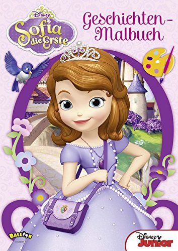 Preisvergleich Produktbild Sofia die Erste - Geschichten-Malbuch