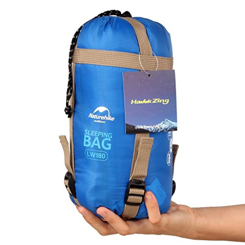 Ubens Naturehike Bolsa de Dormir al Aire Libre Camping Saco de Dormir Envelope Saco de Dormir (luz Azul)