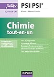 Chimie tout-en-un PSI-PSI* - nouveau programme 2014