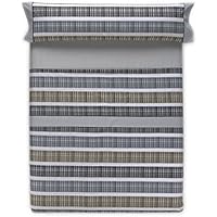 Mora 01D0206 Juego de Sábanas, Algodón-Poliéster, Gris, Individual, 160x270x3 cm