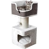 Trixie Kratzbaum Ava, 86 cm, weiß/grau