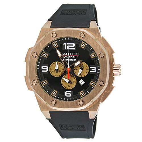 Nautec No Limit Herren-Armbanduhr XL Sailfish Analog Quarz Kautschuk SF QZ/RBRGRGBK Nautec No Limit Herren-Armbanduhr XL Sailfish Analog Quarz Kautschuk SF QZ/RBRGRGBK