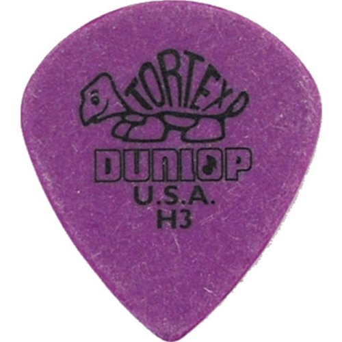 Jim Dunlop472RH3 Guitar Picks, 1.14 mm, Purple