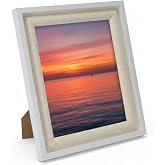 Efemark Premium Serisi 20 * 30 CM Ahşap Resim &Ccedil;er&ccedil;evesi Beyaz-Bej