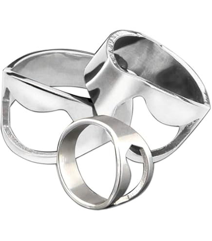 1 Pz In Acciaio Inox Birra Apribottiglie Anello Do Per Donna - Foto 6