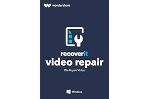 Wondershare - recoverit - Video Repair Tool - Lifetime - 1 Gerät für PC | PC Aktivierungscode per Email