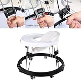 Fascol Kindestuhl Treppenstuhl Babystuhl Baby Laufwagen für das Erlernen faltbar und justierbar in der Höhe (40-42-44cm) - 4
