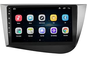 LEXXSON Carplay Radio Android Car Seat Leon 2005-2012 | 9 "Capacitive Touch Screen WiFi GPS Navigation Bluetooth SWC USB Player 1G DDR3 + 32g Nand Flash