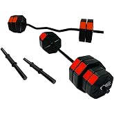 Tan Spor 70 Kg D&Uuml;Z BAR (150 cm) + Z BAR (120 cm) Dambıl Halter FULL Set Kırmızı Kapaklı